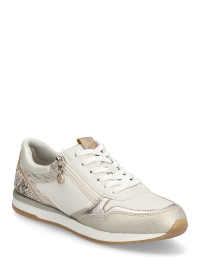 Tamaris Women Lace Up Cream 40