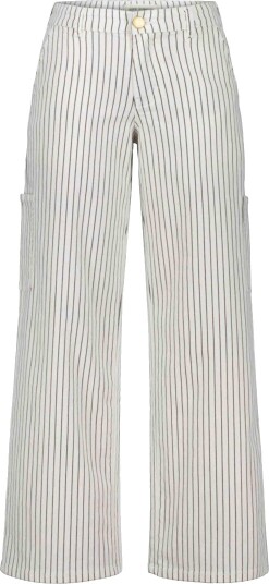 Sofie Schnoor Jenter Bukser Off White Stripete Sofie Schnoor 16 år 176 Jeans Hvit Svart