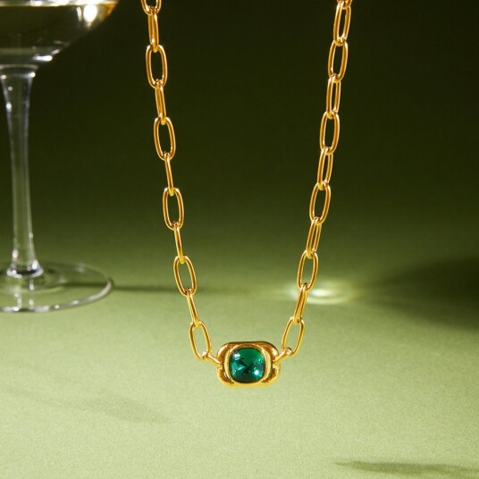 Céleste Necklace Fortunelle 18K Gold