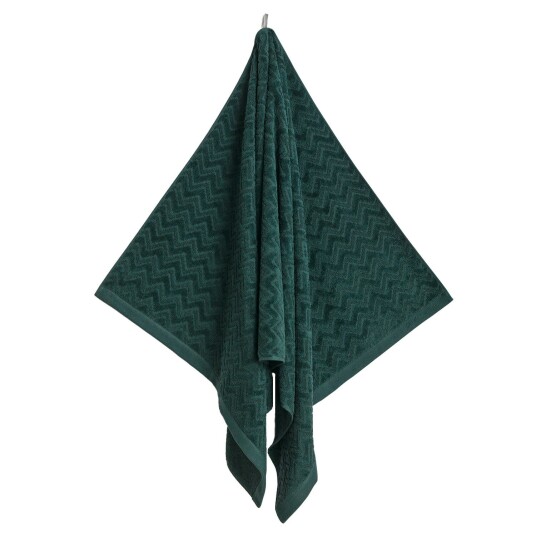 Gant Home Jacquard Herringbone Håndkle 50x70 cm Tartan Green Gant Home Jacquard Herringbone Håndkle 50x70 cm Tartan Green