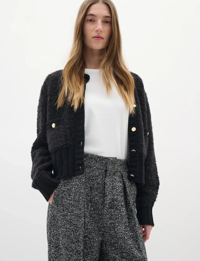 InWear Guoiw Cardigan - Black - M InWear Guoiw Cardigan - Black - M