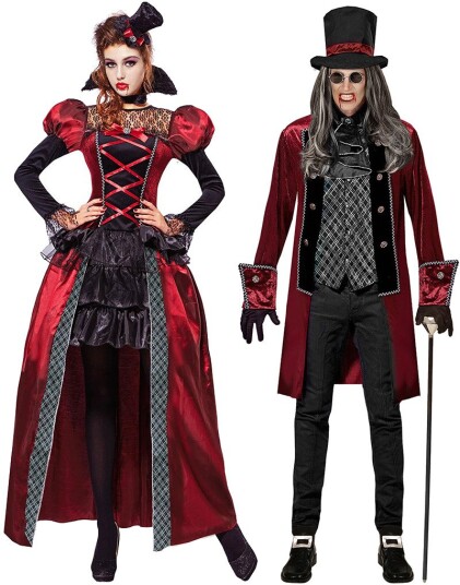 Widmann S.r.l. Viktoriansk Vampyr Halloween Karnevalskostyme Large Widmann S.r.l. Viktoriansk Vampyr Halloween Karnevalskostyme Large