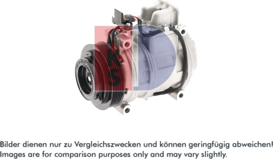 AC-kompressor AKS DASIS 850709N AC-kompressor AKS DASIS 850709N