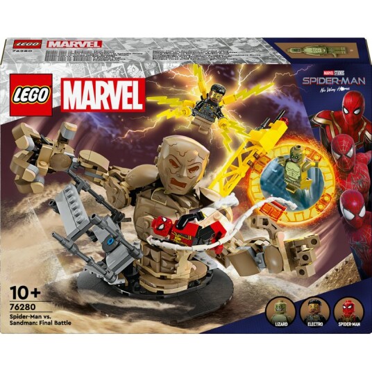 Lego Super Heroes Spider-Man Mot Sandman: Sluttoppgjøret 76280 Lego Super Heroes Spider-Man Mot Sandman: Sluttoppgjøret 76280