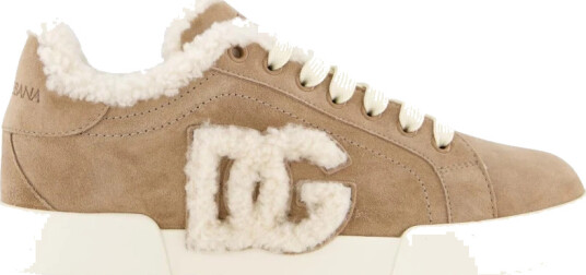 Dolce & Gabbana Dame Sko Beige 40 EU,