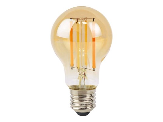 Nedis Smartlife Led-Filamentlyspære Form: A60 E27 7 W Ekvivalent 60 Klasse E Varmt Hvitt Lys 1800-3000 K Gyllen
