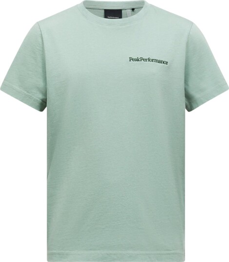 Peak Performance Original Small Logo T-skjorte Barn Grønn 160