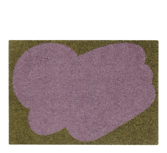 Heymat Sight Unseen dørmatte 58x81 cm lilla