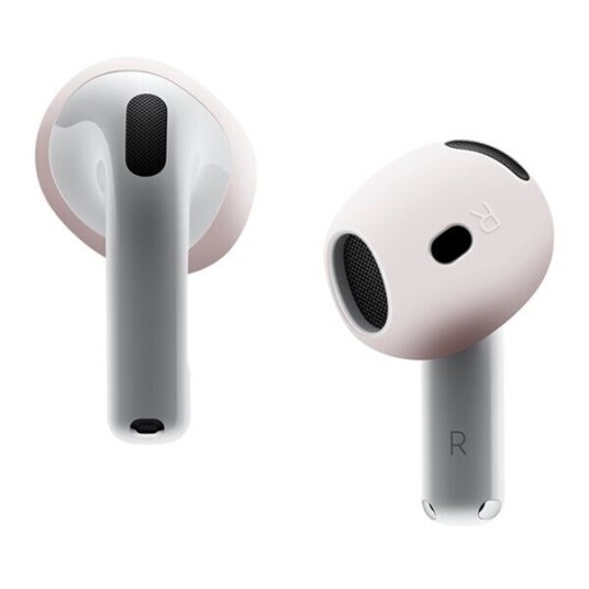 Silikonetui til Apple AirPods 4   Rosa