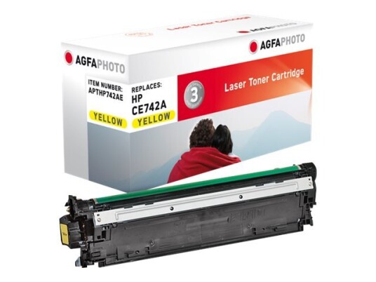 Agfaphoto - Gul - Kompatibel - Tonerpatron - For Hp Color Laserjet Professional Cp5225 Cp5225dn Cp5225n