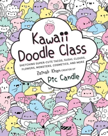 Kawaii Doodle Class Av Pic Candle, Zainab Khan