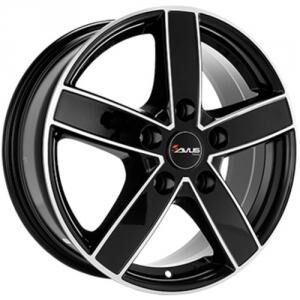 Avus AC-V51 Black Polished 6.5x16 5/118 ET62 B71.1