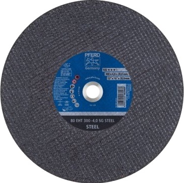 Pferd Cut-Off Wheels For Petrol Cutters Sg Steel, 30 Cm, 20 Stykker