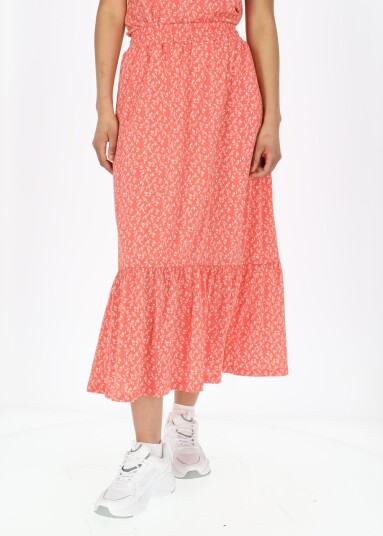 Seaside Maine Long Skirt W Blush Flower 44 Kjoler Og Skjørt