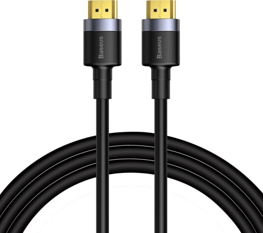 Baseus Cafule 4K HDMI Kabel 3m Svart - HDMI 2.0 Adapter Baseus Cafule 4K HDMI Kabel 3m Svart - HDMI 2.0 Adapter