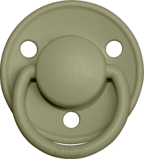 Bibs Silikonsmokk 0-36 mnd De Lux Olive
