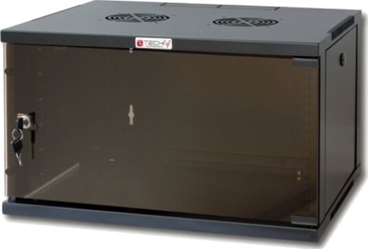 Techly I-Case Er-1009B60 Veggmonterbar Hylle 9U 50 Kg Justerbare Bein 