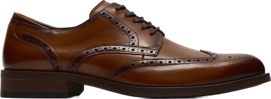 Clarks Craftremi Tip G TAN LEATHER 42
