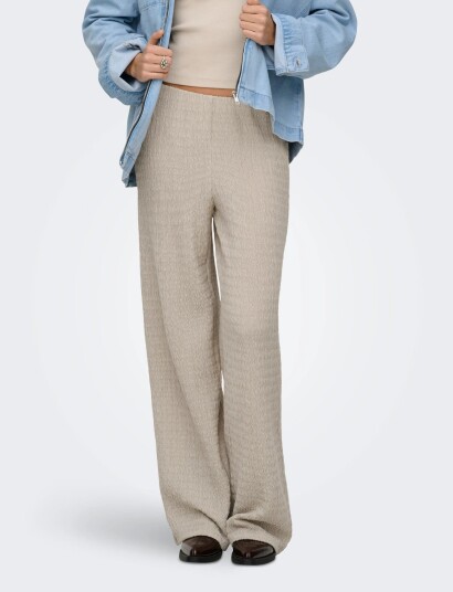 ONLY Onlilse Pant Structure Jrs Noos Beige M