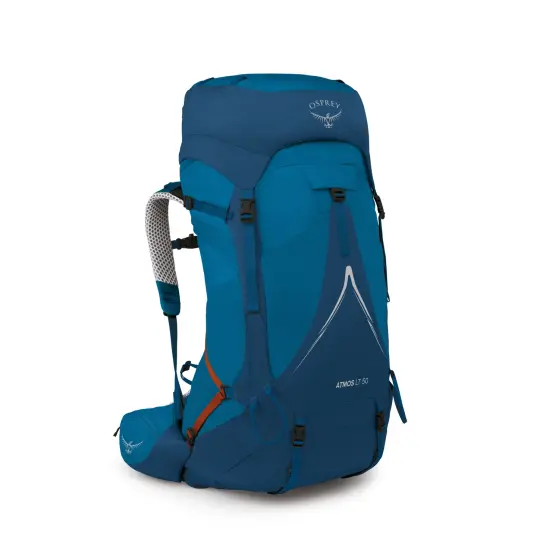 Osprey Men's Atmos AG LT 50 S/M, Night Shift/Scoria Blue
