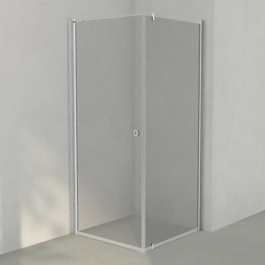INR Iconic Nordic Rooms Dusjhjørne Linc 13 Måltilpasset Matt Aluminium / Grått Glass INR Iconic Nordic Rooms Dusjhjørne Linc 13 Måltilpasset Matt Aluminium / Grått Glass