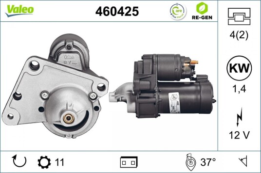 Starter VALEO 460425 Starter VALEO 460425