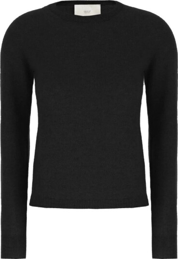 Vanisé, Dame, Strikkevarer, Svart, S,