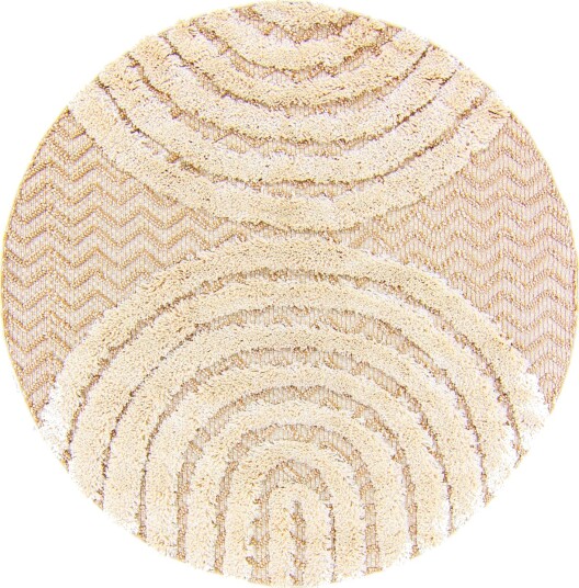 Runde tepper Ronda beige Størrelse: Ø 240 cm Runde tepper Ronda beige Størrelse: Ø 240 cm