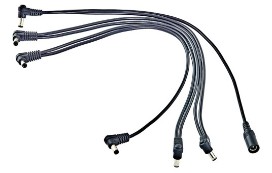 Ortega ODC6 DC Power Splitter Cable 6 pedaler
