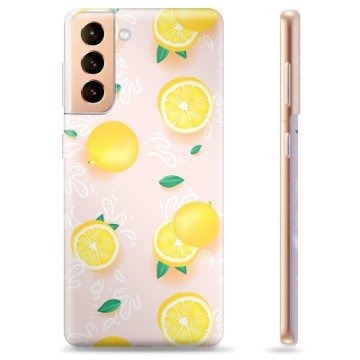 Samsung Galaxy S21+ 5G TPU-deksel Sitronmønster