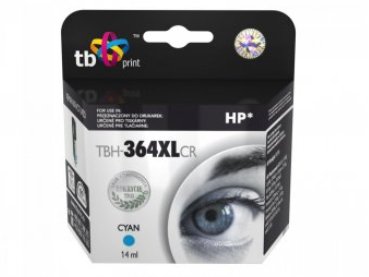 Tb - 14 Ml - Cyan - Kompatibel - Blekkpatron (Alternativ For: Hp 364Xl) - For Hp Deskjet 35Xx  Photosmart 55Xx 55Xx B111 65Xx 7510 C311 7520 Wireless B110