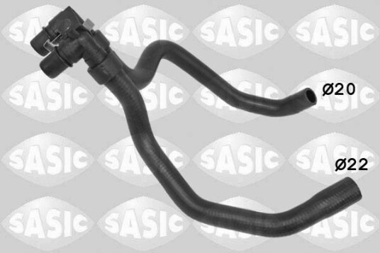 SASIC 3400236 Radiatorslange SASIC 3400236 Radiatorslange