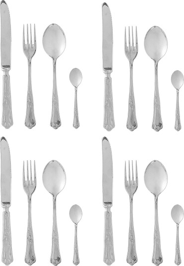 Bloomingville Tilly Cutlery Silver ONE SIZE Bloomingville Tilly Cutlery Silver ONE SIZE