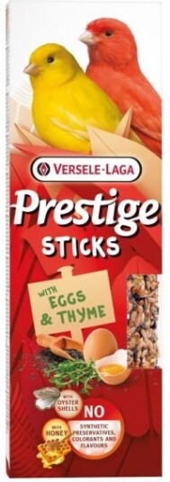 Versele-Laga Prestige Sticks Canaries Egg & Timian 60 G