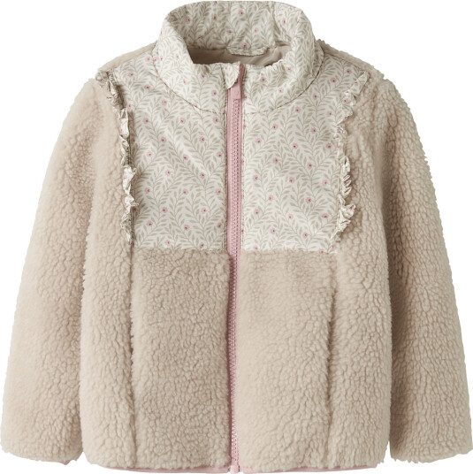 Name It Nmfminna Teddy Jacket Cream 128