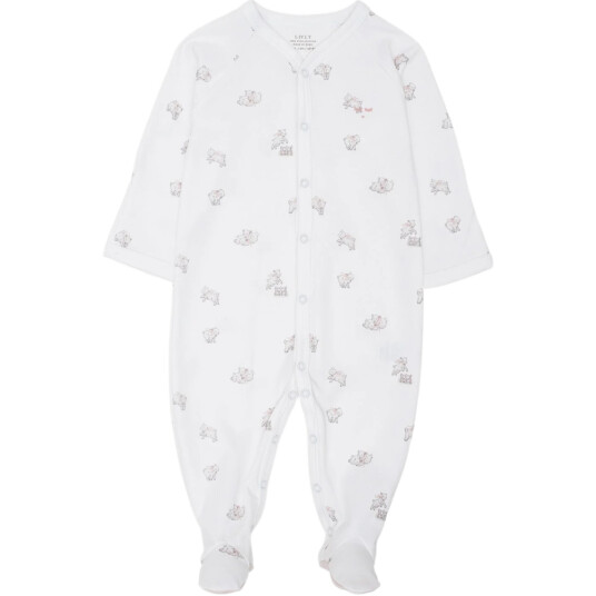 Livly Counting Sheep Simplicity footie – pink newborn Livly Counting Sheep Simplicity footie – pink newborn