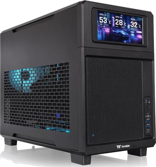 Thermaltake TR200 Minitower Kabinett Svart - MicroATX Thermaltake TR200 Minitower Kabinett Svart - MicroATX