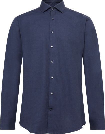 Bruun & Stengade Bs Kinney Slim Fit Shirt Navy 45