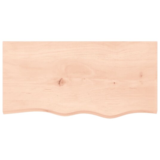 Benkeplate til bad 80x40x2 cm ubehandlet heltre Benkeplate til bad 80x40x2 cm ubehandlet heltre
