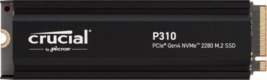 Crucial P310 1 TB NVMe M.2 SSD med PCIe 4.0 og integrert kjøle Crucial P310 1 TB NVMe M.2 SSD med PCIe 4.0 og integrert kjøle