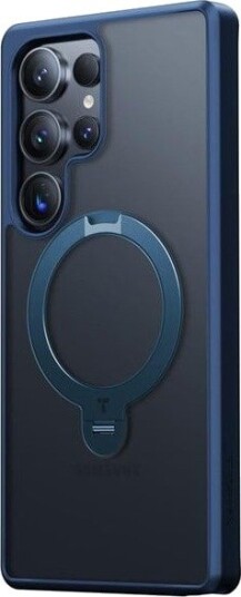 Torras Ostand Spin Cover S25 Ultra - Dark Blue