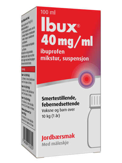 Ibux 40 mg/ml mikstur 100 ml Ibux 40 mg/ml mikstur 100 ml