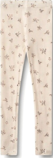 Wheat Wool Leggings Agi EGGSHELL FLOWERS 128