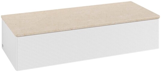 Villeroy & Boch Villeroy & Boch Antao Sideskap 120x50x26,8 cm u/lys Hvit/Crème