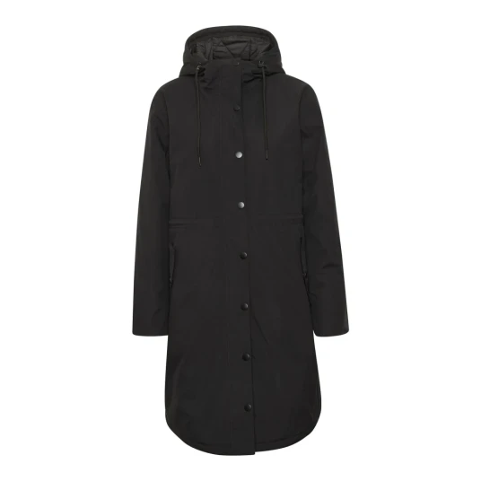 Kaffe Dame Frakker Svart XS,