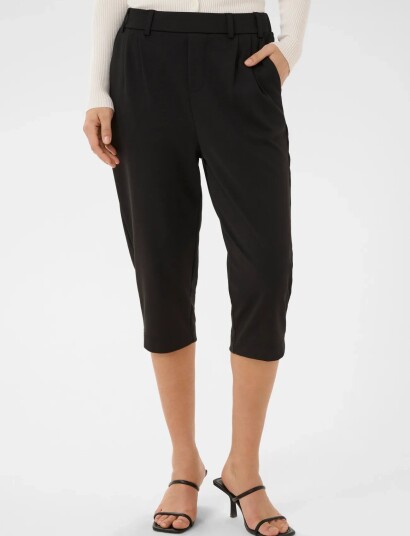 Kaffe Kajenny Capri Pants - Black - XS Kaffe Kajenny Capri Pants - Black - XS