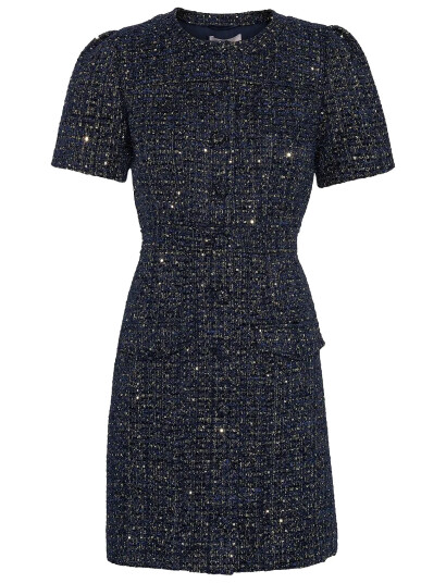 Love Lolina Stassie Mini Dress Navy L Love Lolina Stassie Mini Dress Navy L