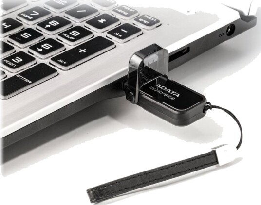 Adata Uv240 Usb Flashdrive 64 Gb Usb 2.0 Sort