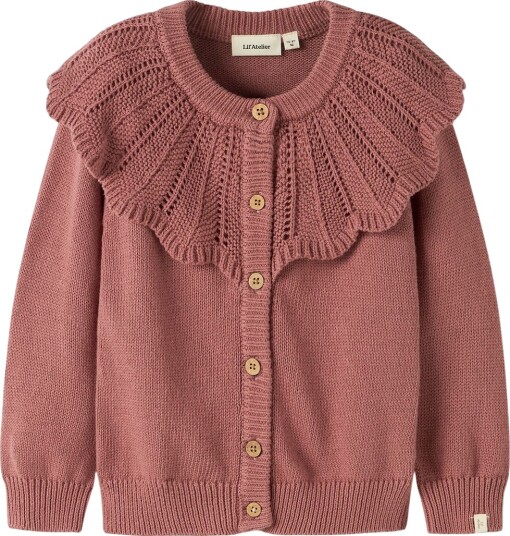 Lil"Atelier Nmfnoda Ls Knit Card Lil Pink 98