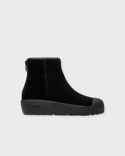 Bally Women's Guard III L Calf Suede Black 37